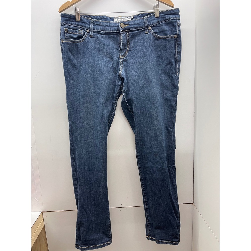 Torrid Boyfriend Jeans Dark Wash Denim Mid Rise Plus Size 16